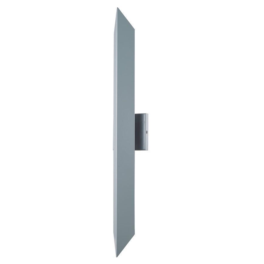 Abra Lighting Pauldron 30" Reflective Wall Light, Silica