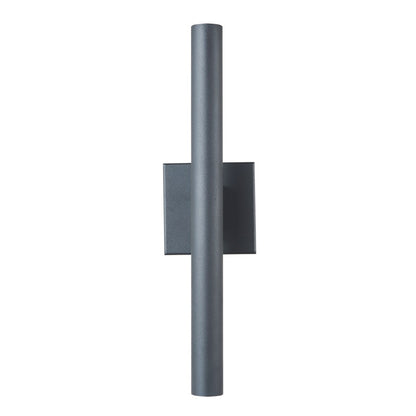 Abra Lighting Obelisk 18" Reflective Tube Wall Light, BK - 50111ODW-MB-OBELISK