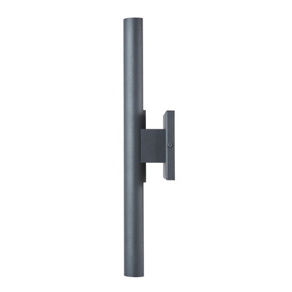 Abra Lighting Obelisk 18" Reflective Tube Wall Light, BK