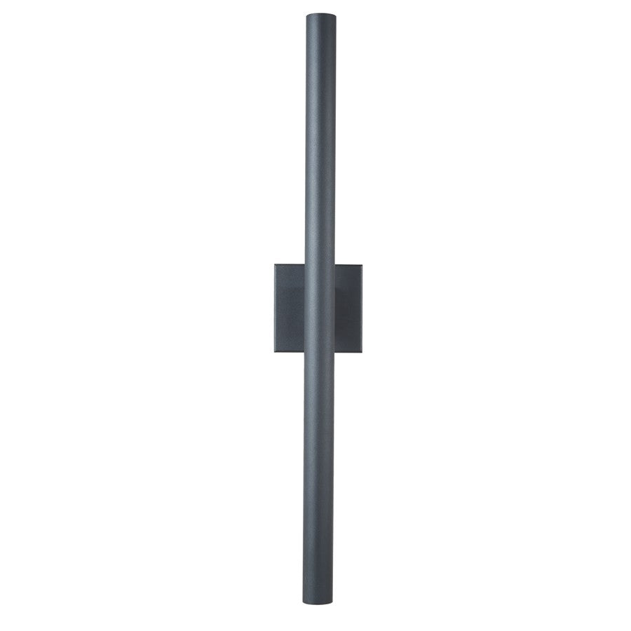 Abra Lighting Obelisk 30" Reflective Tube Wall Light, BK - 50112ODW-MB-OBELISK