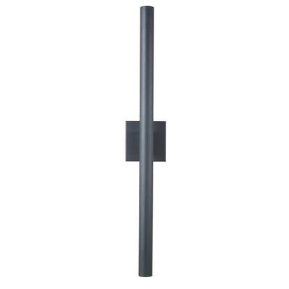 Abra Lighting Obelisk 30" Reflective Tube Wall Light, BK - 50112ODW-MB-OBELISK