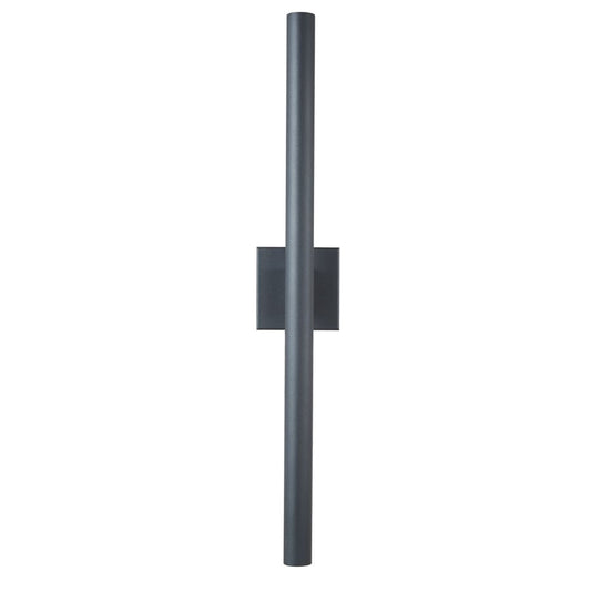 Abra Lighting Obelisk 30" Reflective Tube Wall Light, BK - 50112ODW-MB-OBELISK