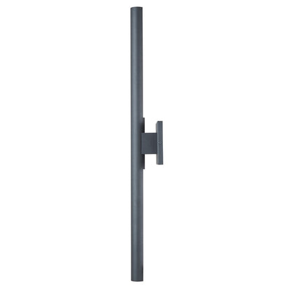 Abra Lighting Obelisk 30" Reflective Tube Wall Light, BK