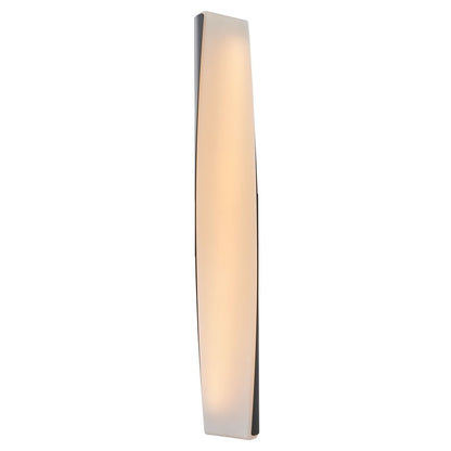 Abra Lighting Vortex 2Lt 28" Twirled Acrylic Wall Light, BK - 50117ODW-MB-VORTEX
