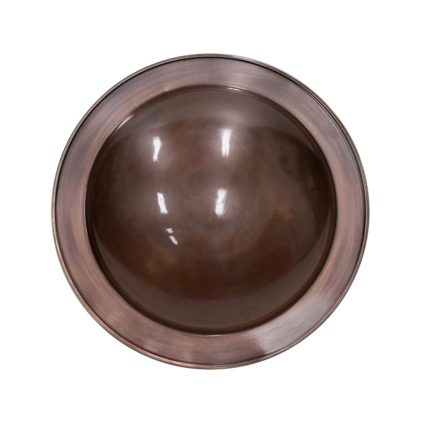 Achla Classic Copper 18in Birdbath Bowl | Antique Copper Finish Brass | Garden & Patio Bird Bath | 18 x 18 x 6 in | Model BB-12