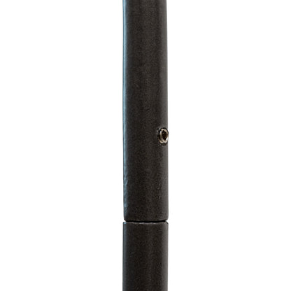 Achla Fiddlehead Poles Pack of 2 Wrought Iron Garden Stakes | Graphite Powdercoat | Lawn & Garden Path | 10 x 0.75 x 42 in | Model PYS-02-2
