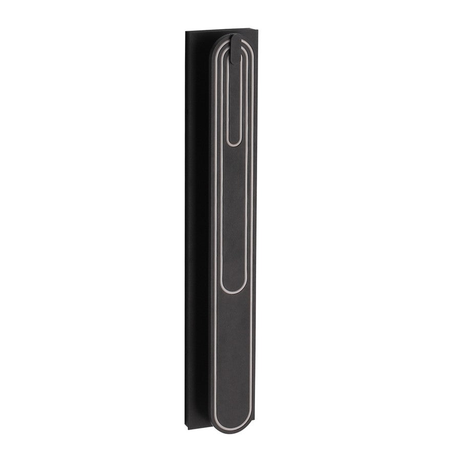 Avenue Lighting Outdoor 26"H 3-CCT LED Wall Sconce, Black - AEAV10005-BLK