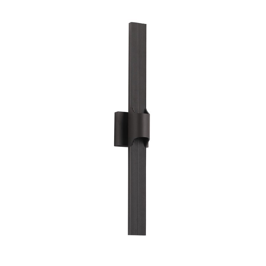 Avenue Lighting Outdoor 29"H 3-CCT LED Wall Sconce, Bronze - AEAV10007-DBZ