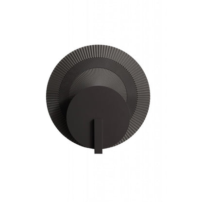 Avenue Lighting Outdoor 16"W Round 3-CCT LED Wall Sconce - AEAV10021-DBZ