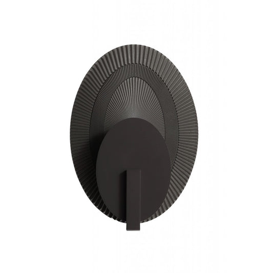 Avenue Lighting Outdoor 11"W Oval 3-CCT LED Wall Sconce - AEAV10022-DBZ
