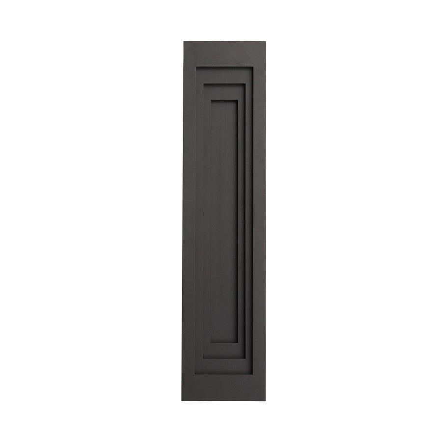 Avenue Outdoor 38"H 3-CCT LED Rectangular Wall Sconce, Bronze - AEAV10028-DBZ