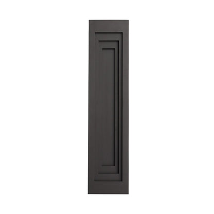 Avenue Outdoor 38"H 3-CCT LED Rectangular Wall Sconce, Bronze - AEAV10028-DBZ