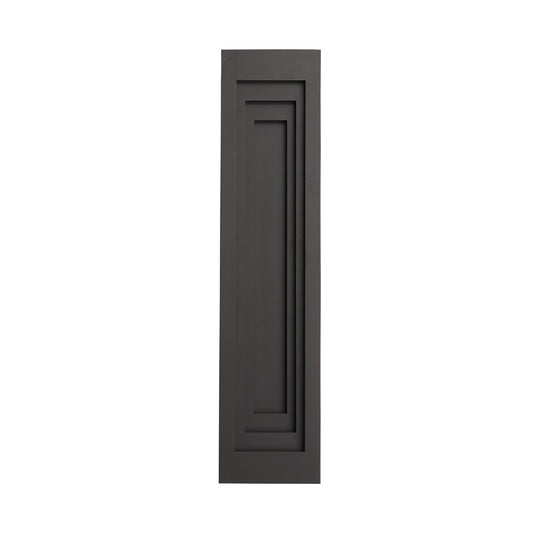Avenue Outdoor 38"H 3-CCT LED Rectangular Wall Sconce, Bronze - AEAV10028-DBZ