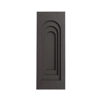 Avenue Outdoor 24"H 3-CCT LED Rectangular Curved Sconce, Bronze
