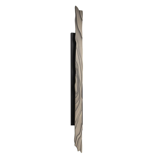 Avenue Outdoor 56"H LED Wall Sconce, Bronze/Faux Gold Woodgrain - AEAV10034-DBZ