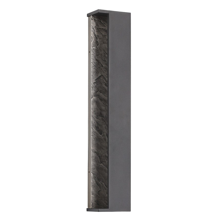 Avenue Outdoor 26"H Open Side LED Wall Sconce, Bronze/Grey - AEAV10042-DBZ
