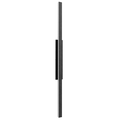 Avenue Lighting Avenue Outdoor 68in LED Outdoor Sconce | Modern Black Aluminum | Entryway & Patio | 5 x 3 x 68 in | Model AV2168-BLK