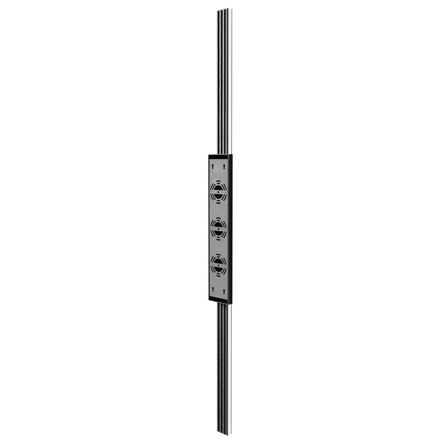 Avenue Lighting Avenue Outdoor 68in LED Outdoor Sconce | Modern Black Aluminum | Entryway & Patio | 5 x 3 x 68 in | Model AV2168-BLK