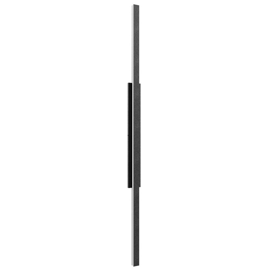 Avenue Lighting Avenue Outdoor 88in LED Sconce | Modern Black Aluminum and Acrylic | Exterior Walls & Covered Patios | Model AV2188-BLK