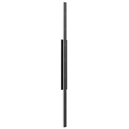 Avenue Lighting Avenue Outdoor 88in LED Sconce | Modern Black Aluminum and Acrylic | Exterior Walls & Covered Patios | Model AV2188-BLK