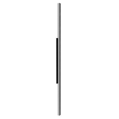 Avenue Lighting Avenue Outdoor 88in LED Sconce | Modern Black Aluminum and Acrylic | Exterior Walls & Covered Patios | Model AV2188-BLK