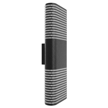 Avenue Lighting Avenue Outdoor 18in LED Sconce | Modern Black Aluminum and Acrylic | Entryway & Patio Walls | 3 x 6 x 18 in | Model AV2218-BLK