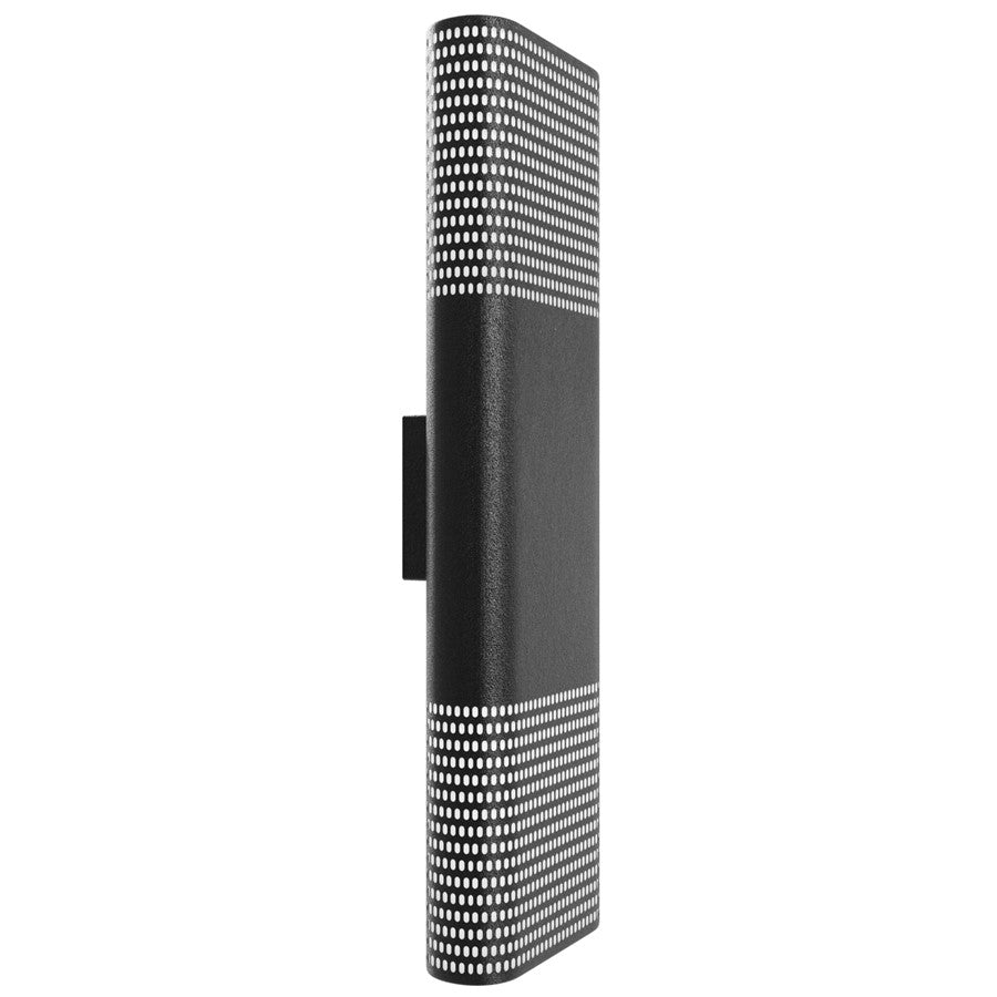 Avenue Lighting Avenue Outdoor 24in LED Sconce | Modern Black Aluminum and Acrylic | Entryway & Patio Walls | 3 x 6 x 24 in | Model AV2224-BLK