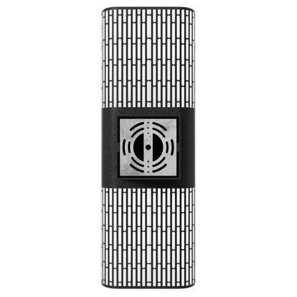Avenue Lighting Avenue Outdoor 18in 1-Light Wall Sconce | Modern Matte Black and Clear Acrylic | Outdoor Entryway & Porch | Model AV2318-BLK