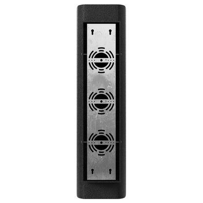 Avenue Lighting Avenue Outdoor 24in 1-Light Wall Sconce | Modern Matte Black and Clear Acrylic | Outdoor Entryway & Porch | Model AV2424-BLK