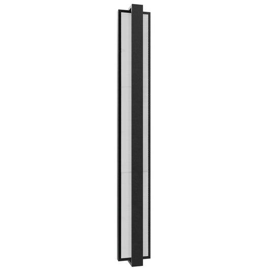 Avenue Avenue Outdoor 36in 1-Light LED Sconce | Modern Black Aluminum and Acrylic | Outdoor Wall Light | 5 x 3 x 36 in | Model AV2936-BLK