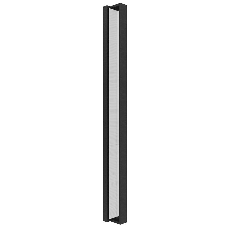 Avenue Avenue Outdoor 36in 1-Light LED Sconce | Modern Black Aluminum and Acrylic | Outdoor Wall Light | 5 x 3 x 36 in | Model AV2936-BLK