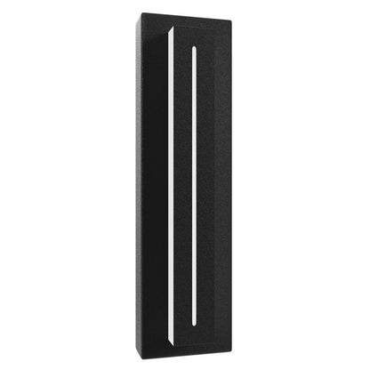 Avenue Avenue Outdoor 18in 1-Light LED Sconce | Modern Black Aluminum | Outdoor Wall Light | 5 x 3 x 18 in | Model AV3218-BLK