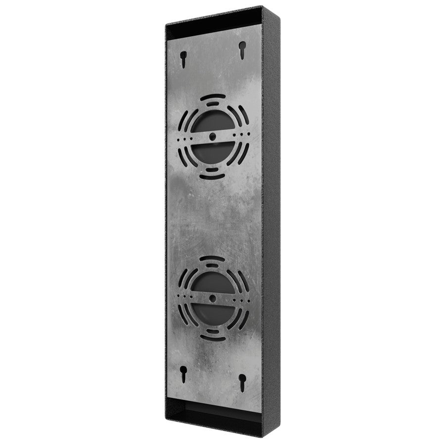 Avenue Avenue Outdoor 18in 1-Light LED Sconce | Modern Black Aluminum | Outdoor Wall Light | 5 x 3 x 18 in | Model AV3218-BLK