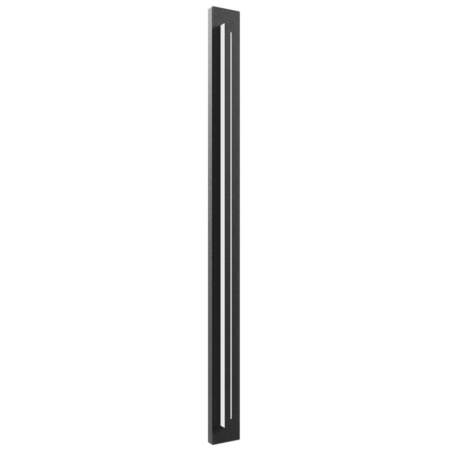 Avenue Lighting Avenue Outdoor 68in LED Outdoor Sconce | Modern Matte Black Aluminum | Porch & Garage Wall Light | 1500 Lumens | Model AV3268-BLK