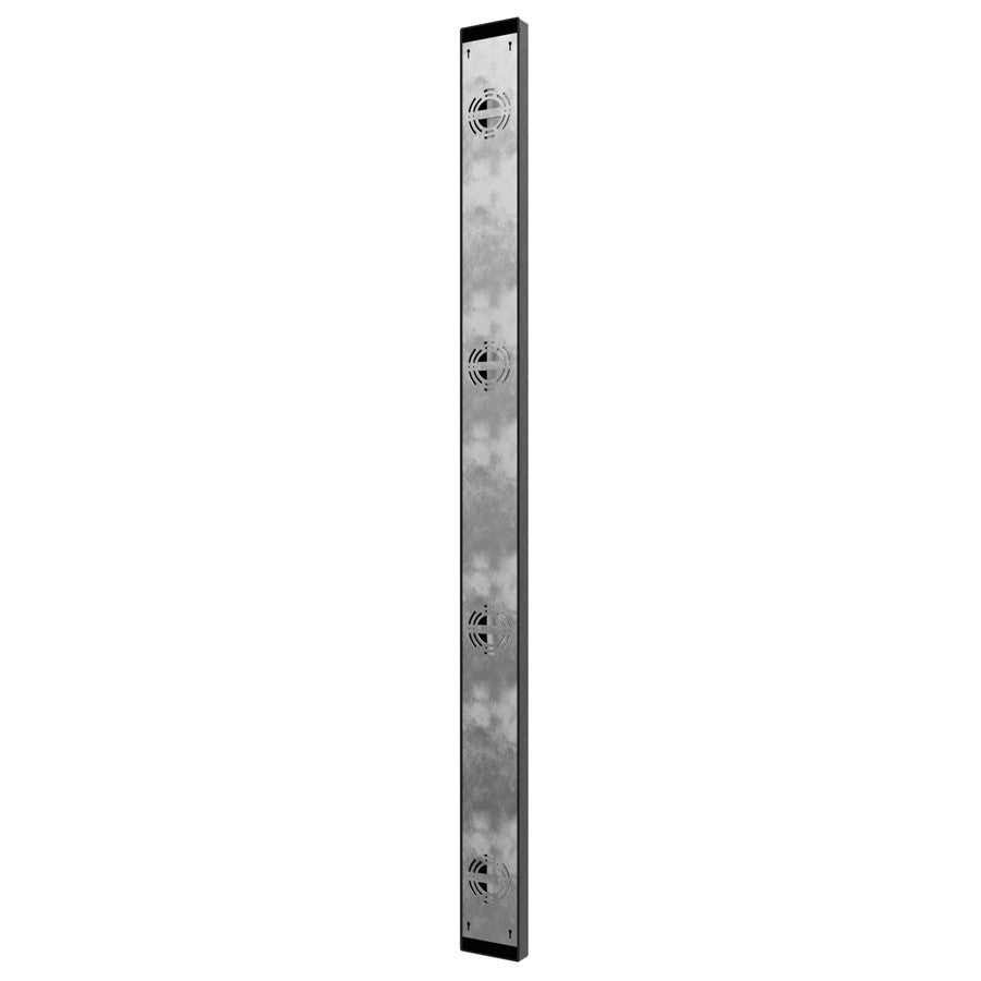 Avenue Lighting Avenue Outdoor 68in LED Outdoor Sconce | Modern Matte Black Aluminum | Porch & Garage Wall Light | 1500 Lumens | Model AV3268-BLK