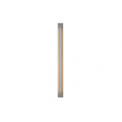 Avenue Lighting Avenue Outdoor 68in LED Outdoor Sconce | Modern Silver Aluminum | Porch & Garage Wall Light | 1500 Lumens, 3000K | Model AV3268-SLV