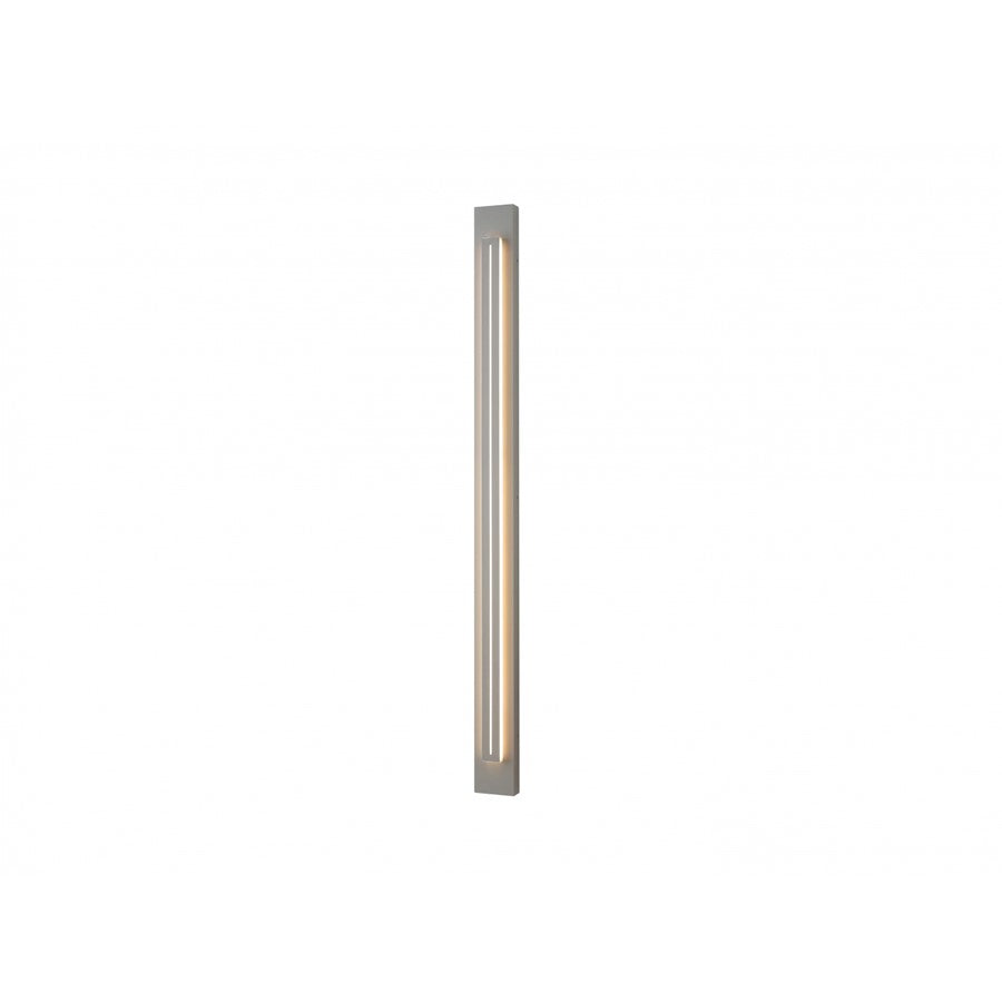 Avenue Lighting Avenue Outdoor 68in LED Outdoor Sconce | Modern Silver Aluminum | Porch & Garage Wall Light | 1500 Lumens, 3000K | Model AV3268-SLV