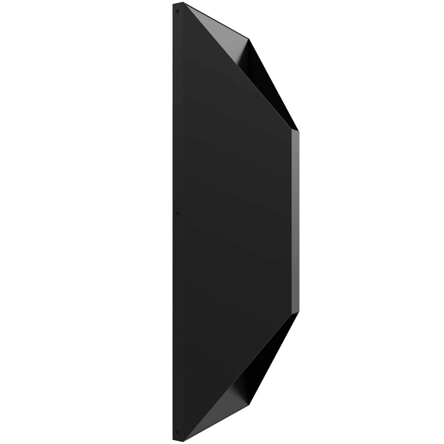 Avenue Lighting Avenue Outdoor 14in 1-Light LED Wall Sconce | Modern Matte Black Aluminum | Entryway & Covered Patio | Model AV4914-BK-5CCT