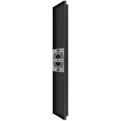Avenue Lighting Avenue Outdoor 16in 1-Light LED Wall Sconce | Modern Matte Black Aluminum | Entryway & Covered Patio | Model AV4916-BK-5CCT