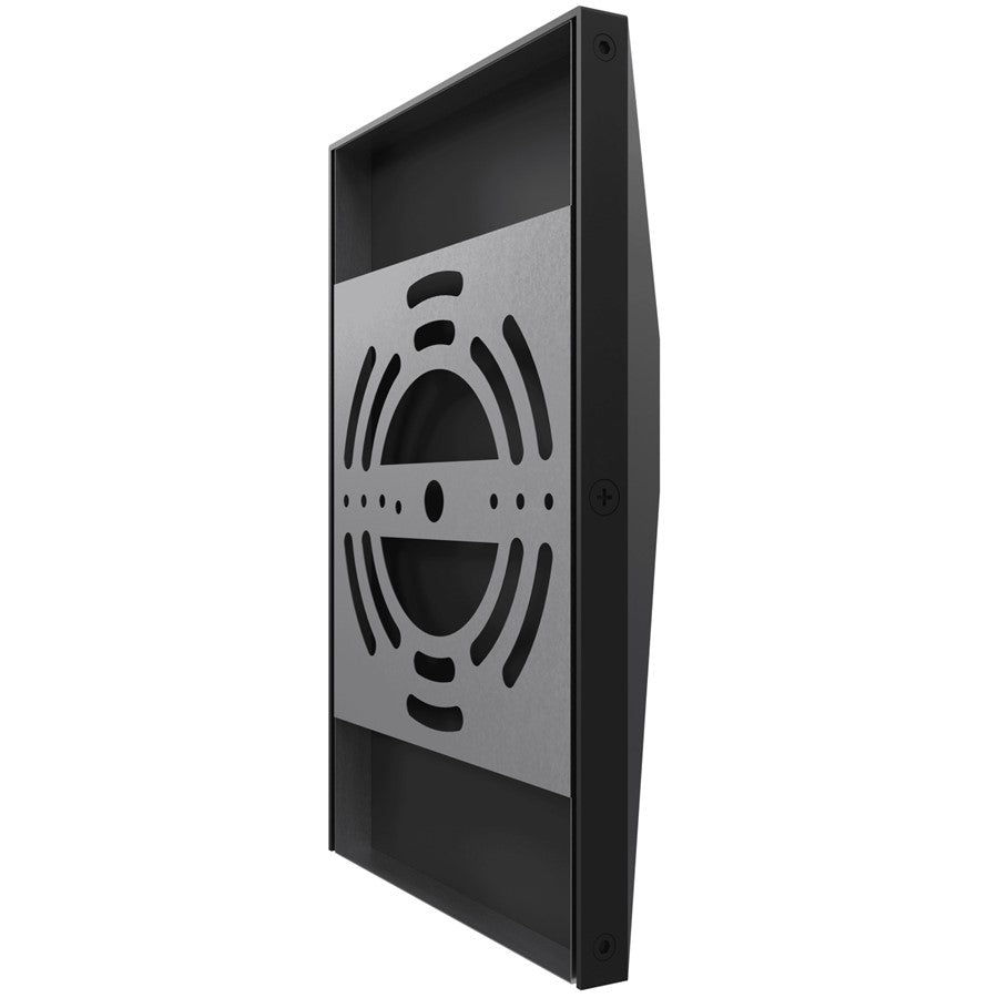 Avenue Lighting Outdoor 8in 1-Light LED Wall Sconce | Modern Matte Black Aluminum | Entryway & Patio | 3 x 5 x 8 in | Model AV5008-BK-5CCT
