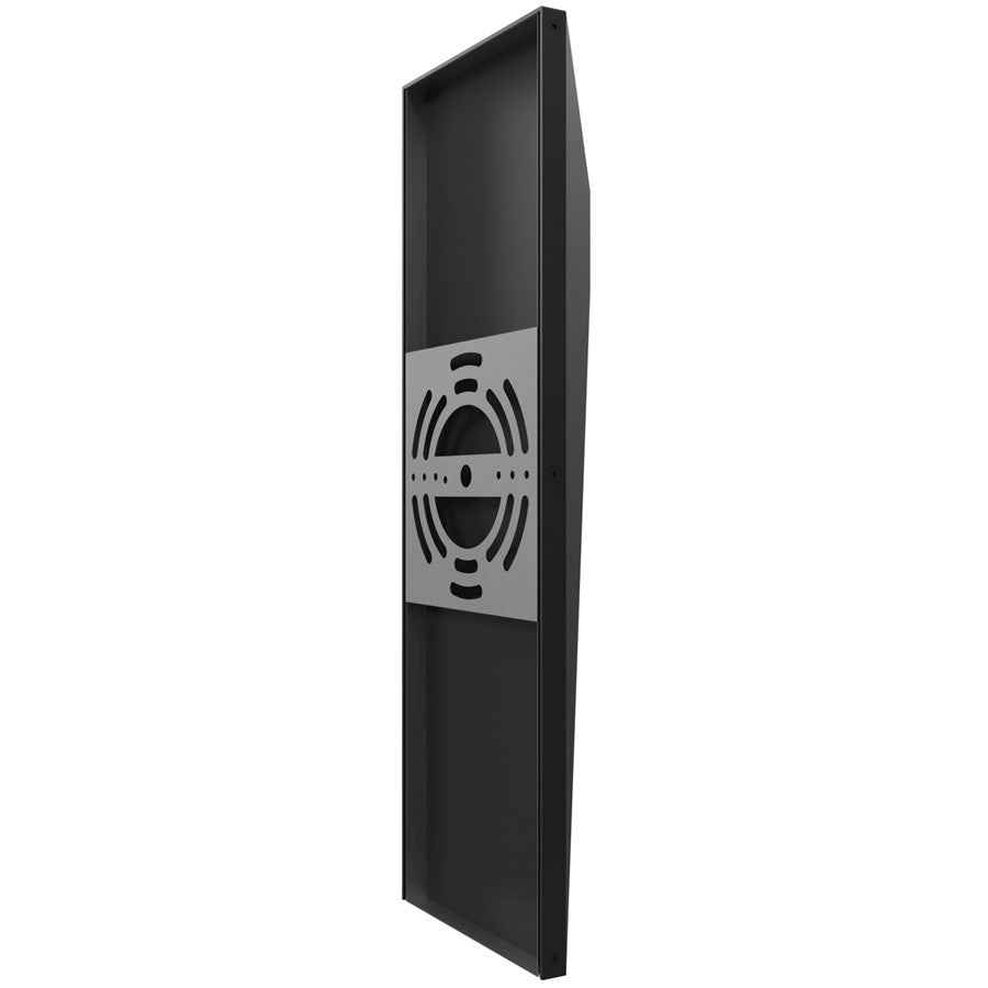 Avenue Lighting Outdoor 14in 1-Light LED Wall Sconce | Modern Matte Black Aluminum | Entryway & Patio | 3 x 5 x 14 in | Model AV5014-BK-5CCT
