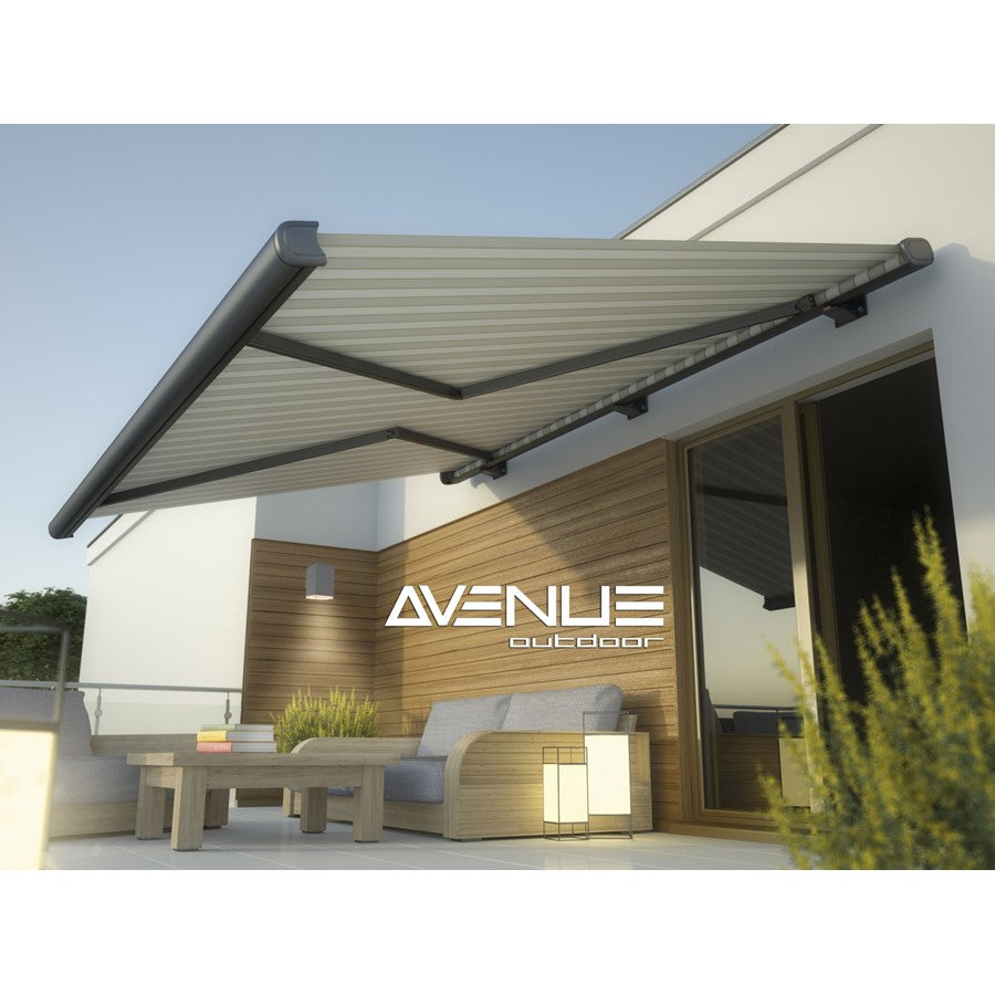 Avenue Lighting Avenue Outdoor 8in 1-Light Outdoor Sconce | Modern Silver and Acrylic Panel | Porch & Garage | 5 x 5 x 8 in | Model AV9890-SLV