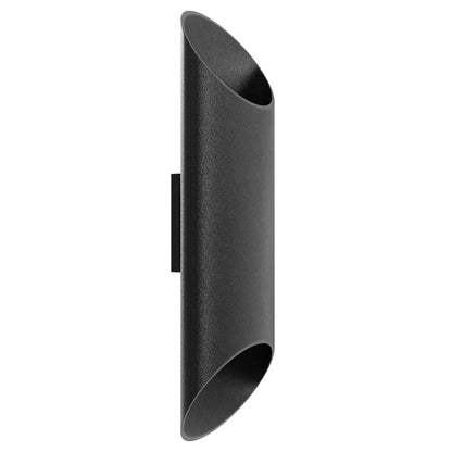 Avenue Lighting Avenue Outdoor 20in 1-Light Outdoor Sconce | Modern Black Aluminum | Porch & Entryway | 7 x 3 x 20 in | Model AV9895-BLK
