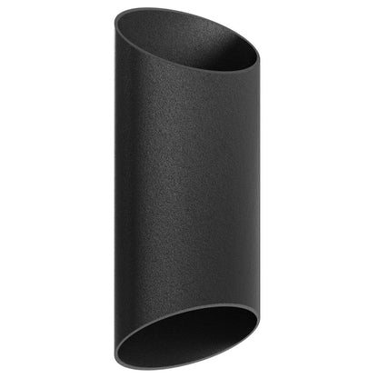 Avenue Lighting Avenue Outdoor 16in 1-Light Outdoor Sconce | Modern Black Aluminum | Porch & Entryway | 7 x 3 x 16 in | Model AV9896-BLK