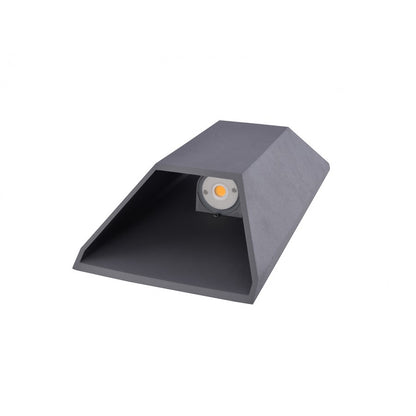 Avenue Lighting Avenue Outdoor 16in 1-Light LED Wall Sconce | Modern Silver Aluminum | Covered Patio & Entryway | 7 x 4 x 16 in | Model AV9899-SLV