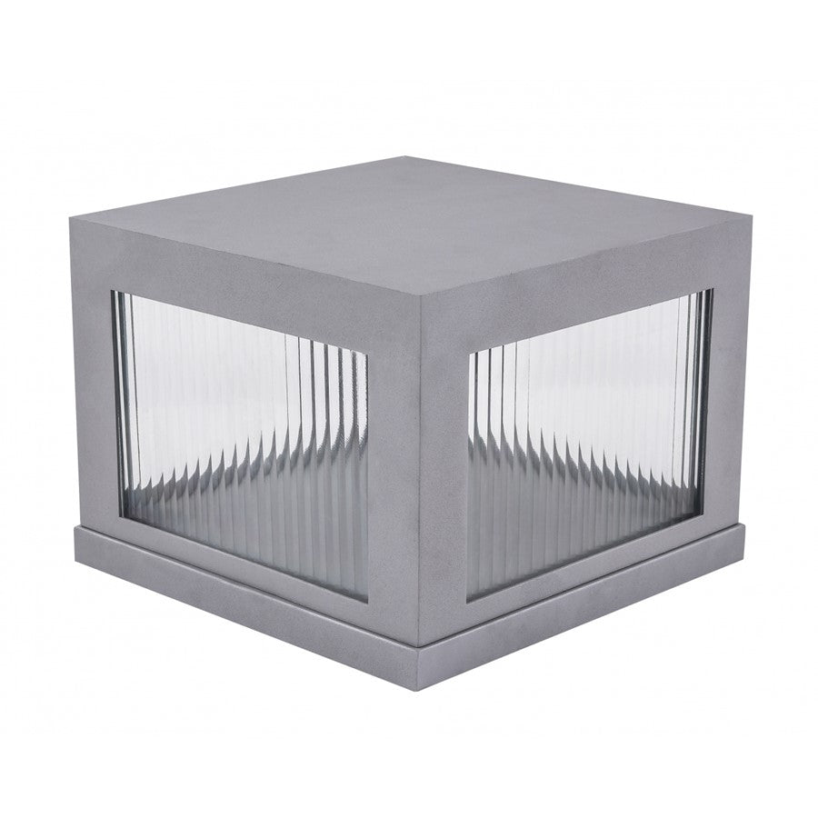 Avenue Lighting Avenue Outdoor 11in 1-Light Outdoor Sconce | Modern Silver Aluminum | Entryway & Covered Patio | 12 x 12 x 11 in | Model AV9904-SLV