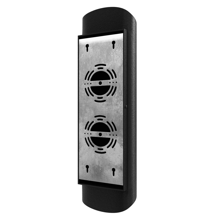 Avenue Lighting Avenue Outdoor 20in 1-Light Outdoor Sconce | Modern Black Aluminum | Entryway & Porch | Wet Rated, 6 x 3 x 20 in | Model AV9910-BLK