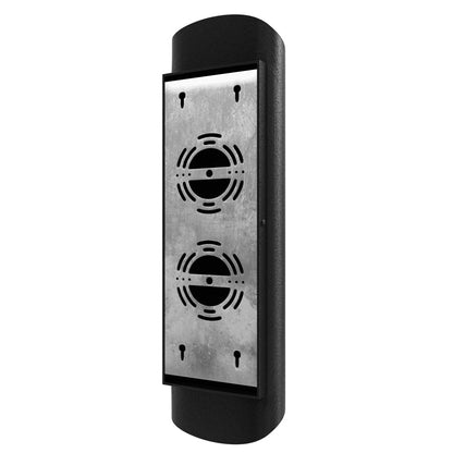 Avenue Lighting Avenue Outdoor 20in 1-Light Outdoor Sconce | Modern Black Aluminum | Entryway & Porch | Wet Rated, 6 x 3 x 20 in | Model AV9910-BLK