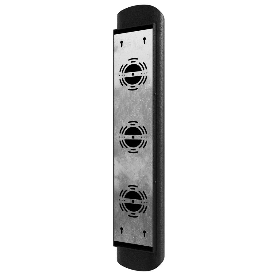Avenue Lighting Avenue Outdoor 30in 1-Light Outdoor Sconce | Modern Black Aluminum | Entryway & Porch | Wet Rated, 6 x 3 x 30 in | Model AV9911-BLK