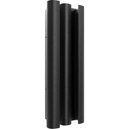 Avenue Lighting Avenue Outdoor 23in 1-Light Outdoor Sconce | Modern Black Aluminum | Entryway & Porch | Wet Rated, 8 x 3 x 23 in | Model AV9913-BLK